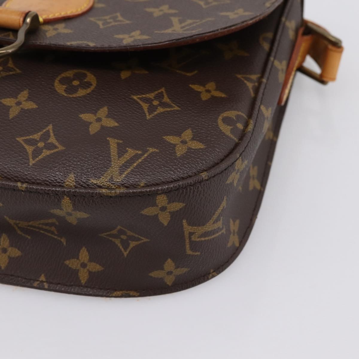LOUIS VUITTON Monogram Saint Cloud GM Shoulder Bag M51242 LV Auth 202816