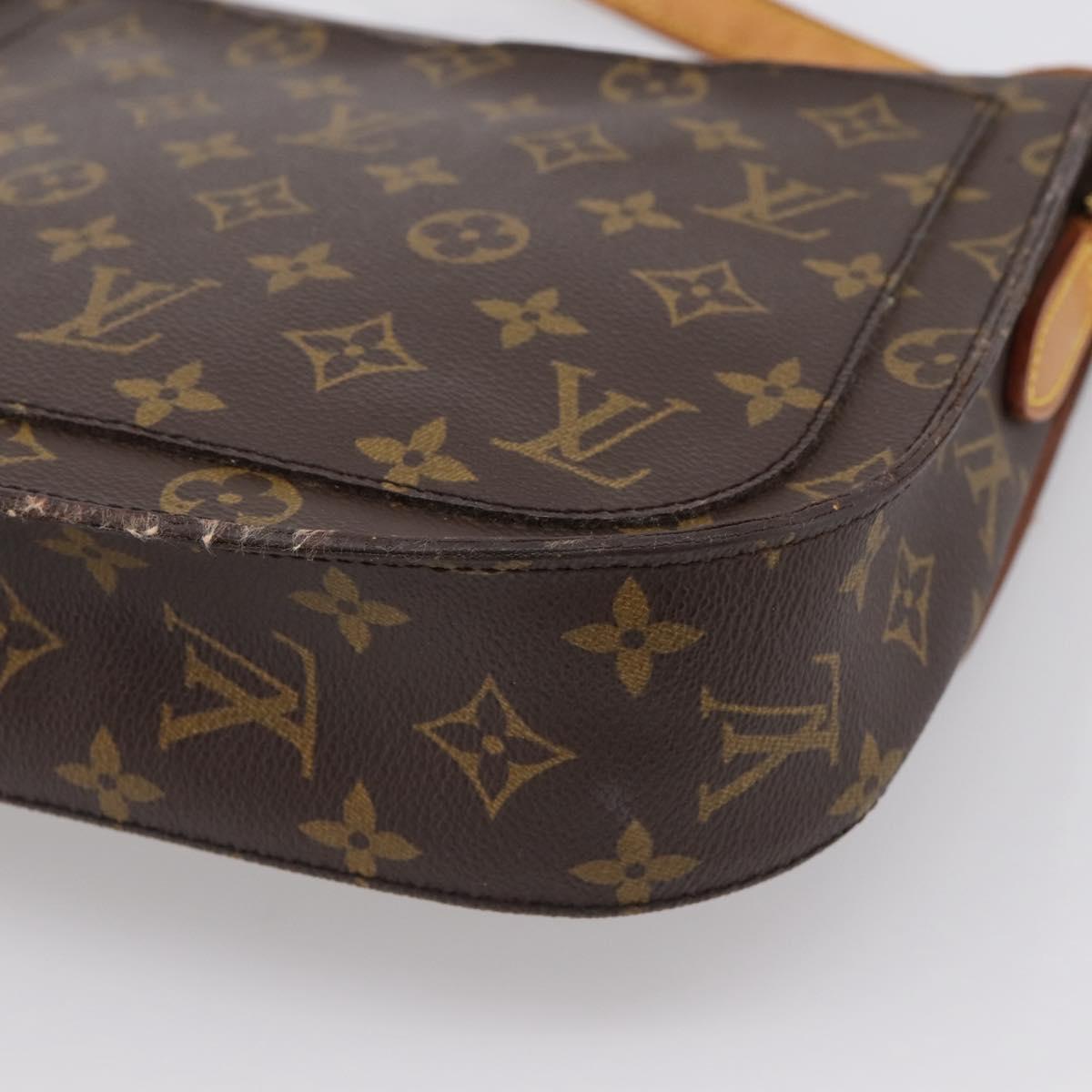 LOUIS VUITTON Monogram Saint Cloud GM Shoulder Bag M51242 LV Auth 202816