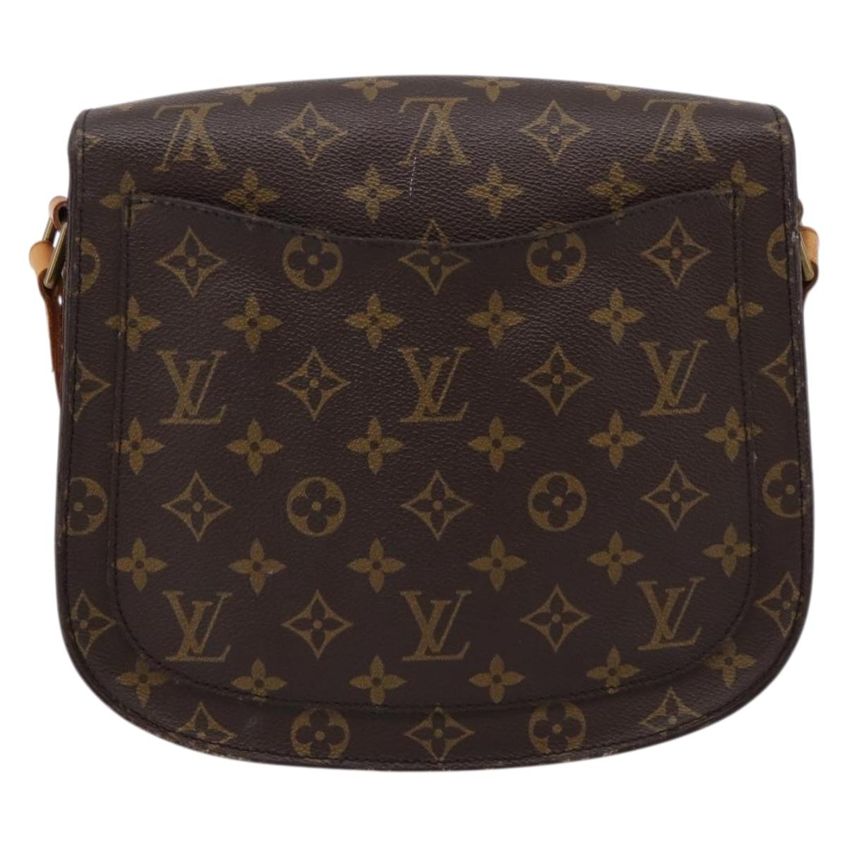 LOUIS VUITTON Monogram Saint Cloud GM Shoulder Bag M51242 LV Auth 202816