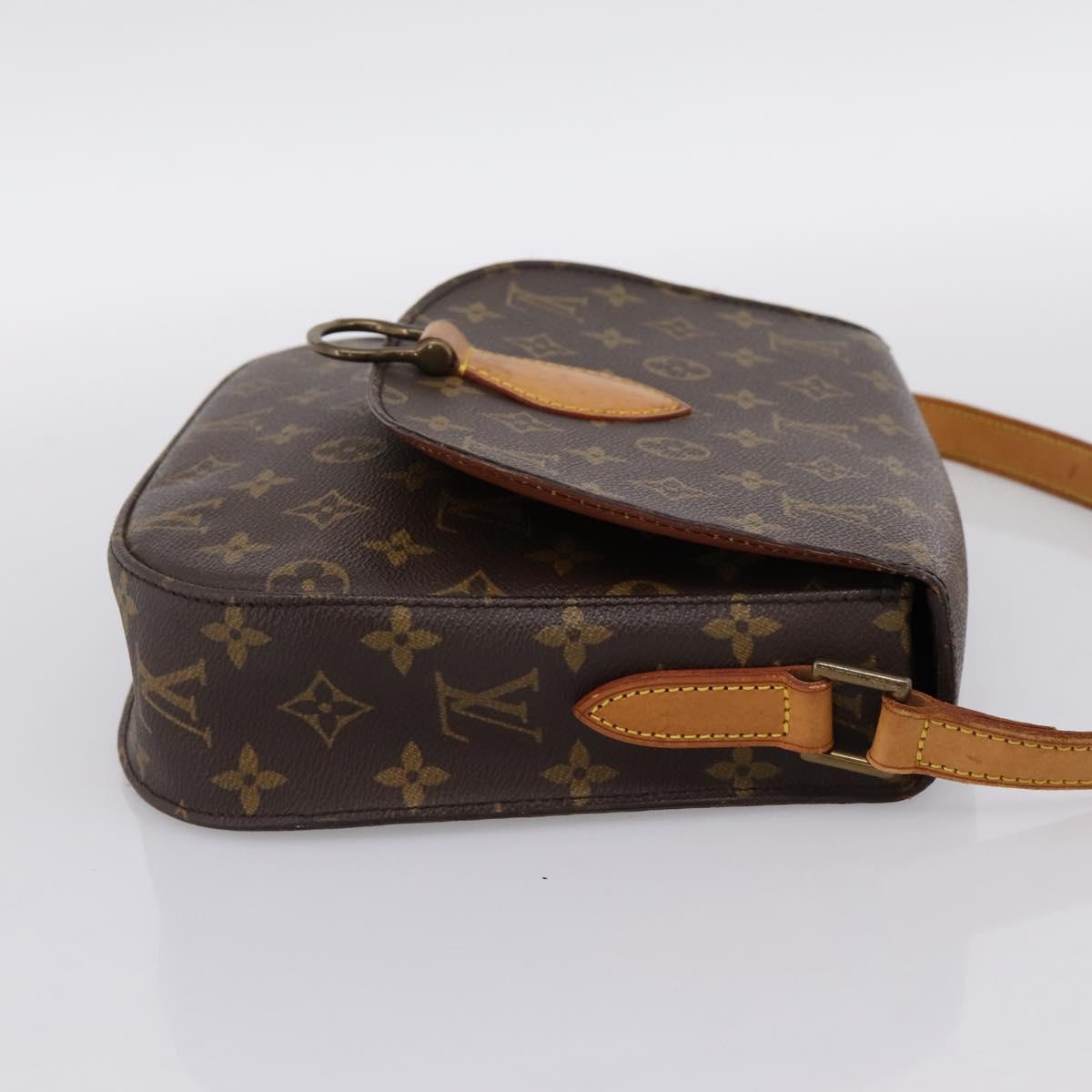 LOUIS VUITTON Monogram Saint Cloud GM Shoulder Bag M51242 LV Auth 202816
