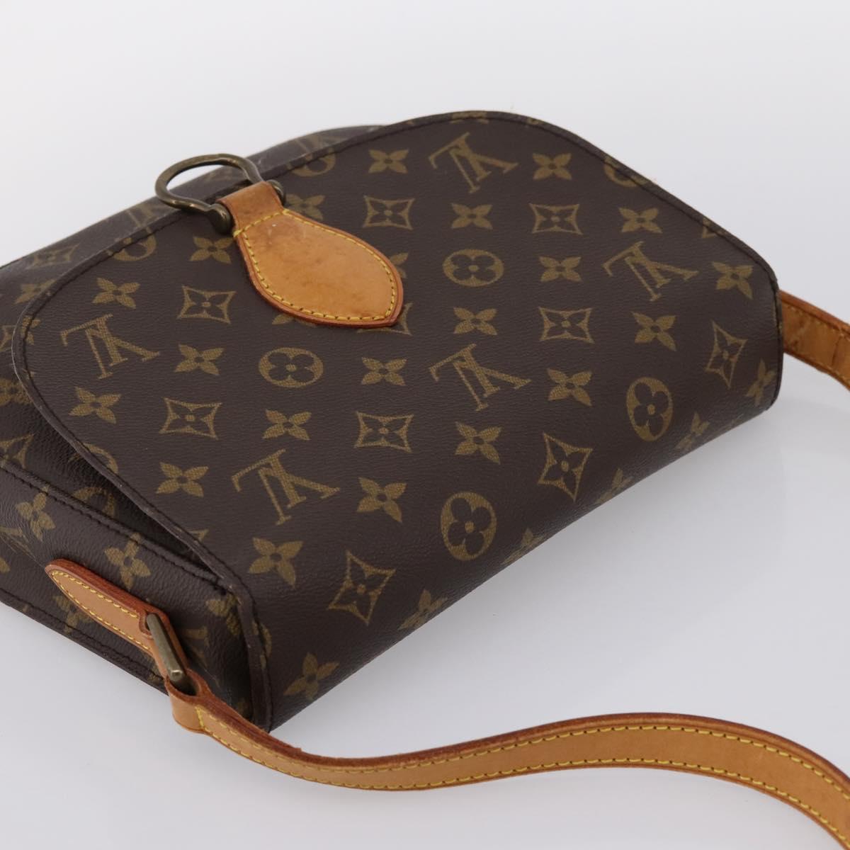 LOUIS VUITTON Monogram Saint Cloud GM Shoulder Bag M51242 LV Auth 202816