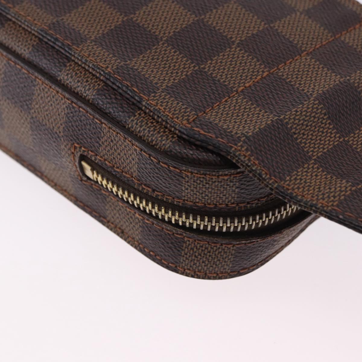 LOUIS VUITTON Damier Ebene Geronimos Shoulder Bag N51994 LV Auth 202819