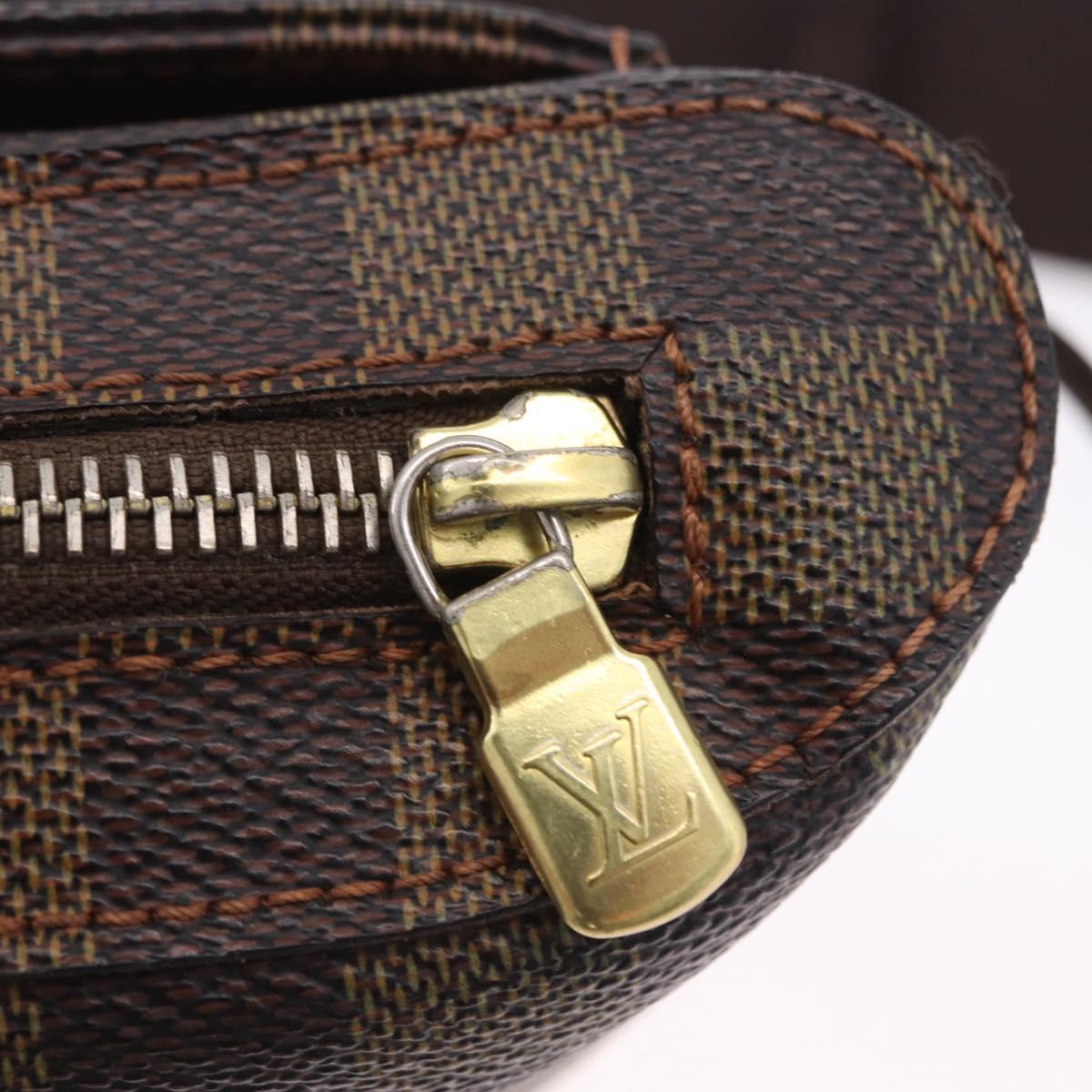 LOUIS VUITTON Damier Ebene Geronimos Shoulder Bag N51994 LV Auth 202819