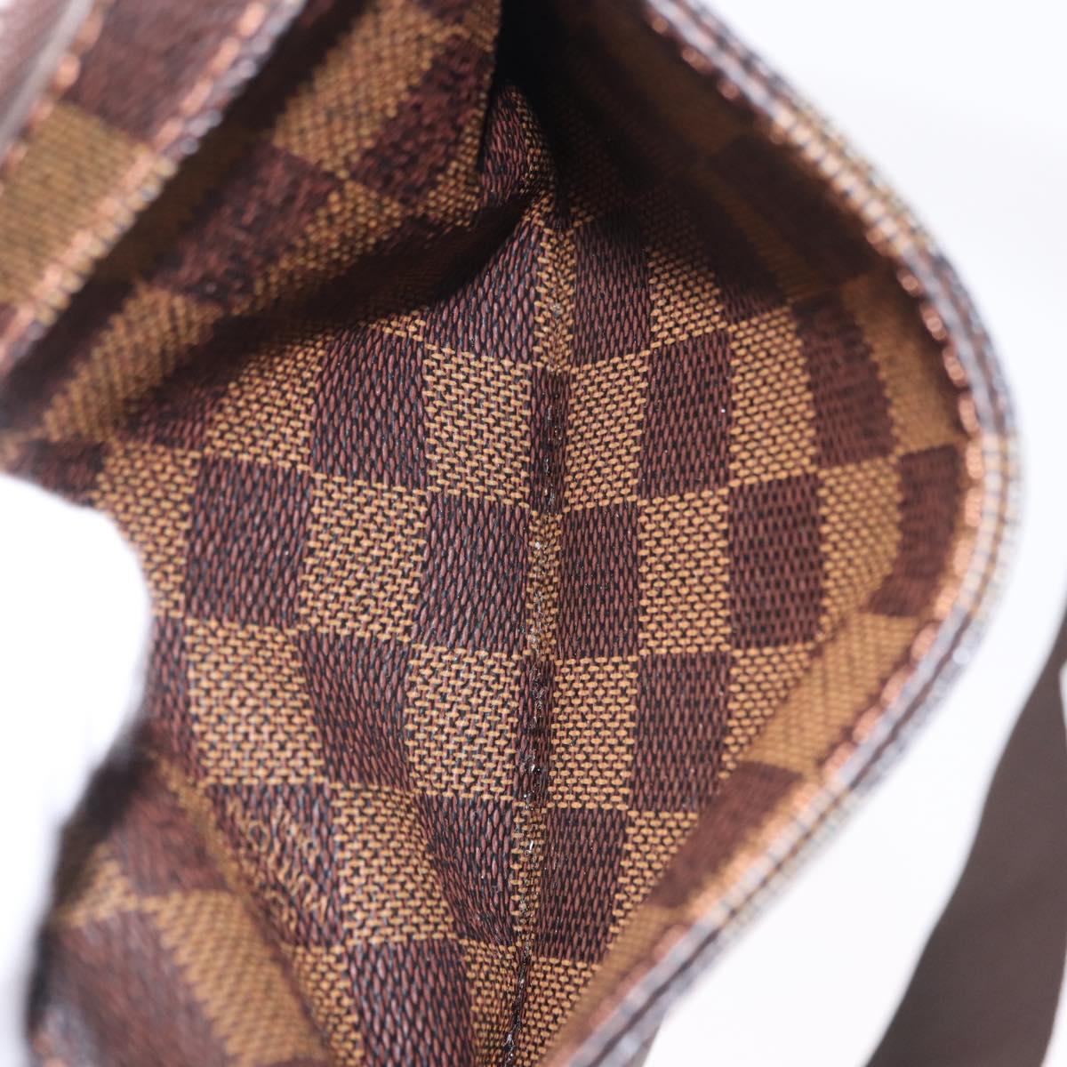 LOUIS VUITTON Damier Ebene Geronimos Shoulder Bag N51994 LV Auth 202819
