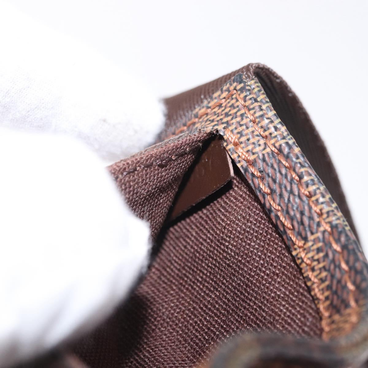 LOUIS VUITTON Damier Ebene Geronimos Shoulder Bag N51994 LV Auth 202819