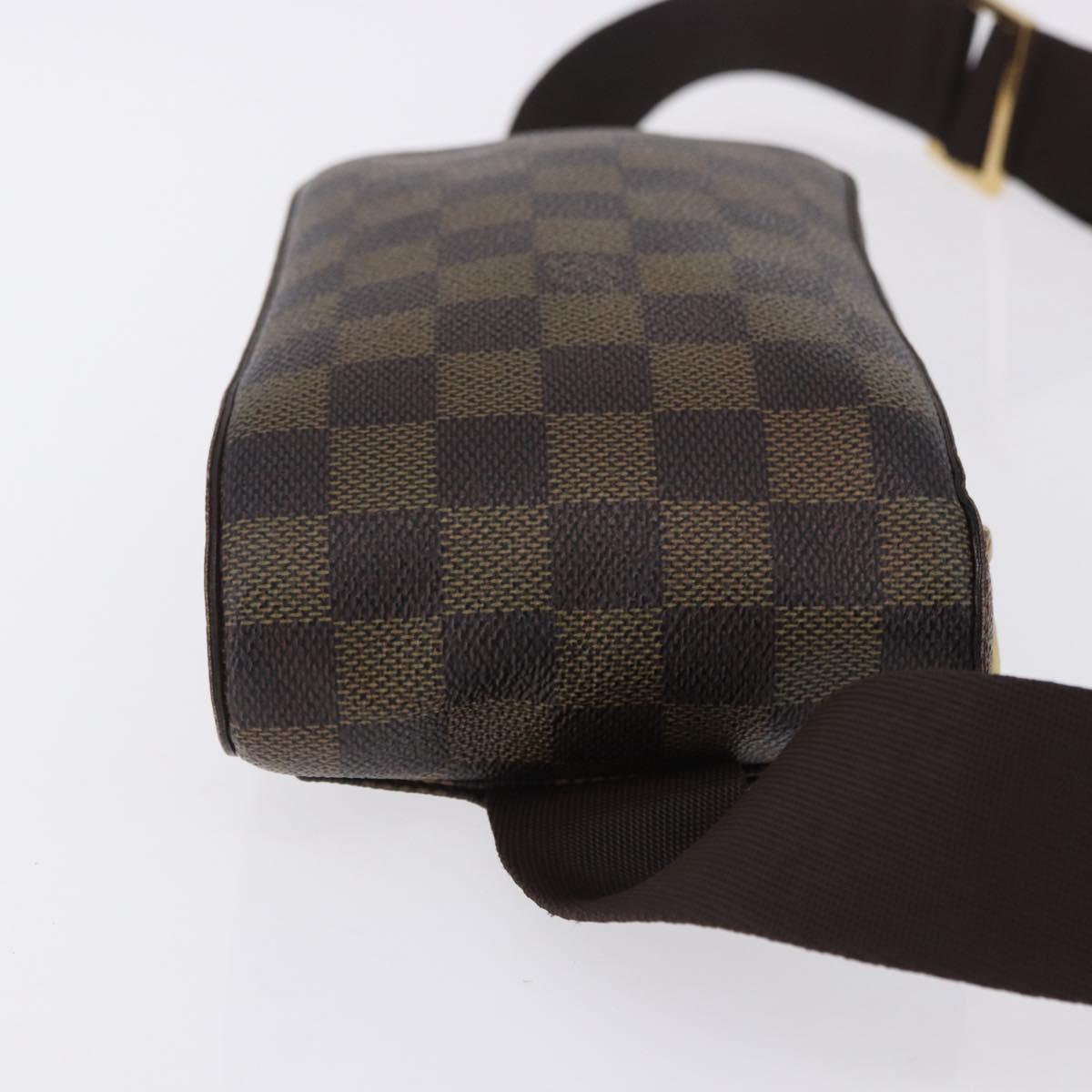 LOUIS VUITTON Damier Ebene Geronimos Shoulder Bag N51994 LV Auth 202819