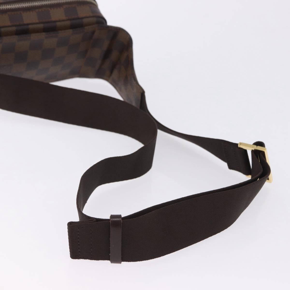 LOUIS VUITTON Damier Ebene Geronimos Shoulder Bag N51994 LV Auth 202819