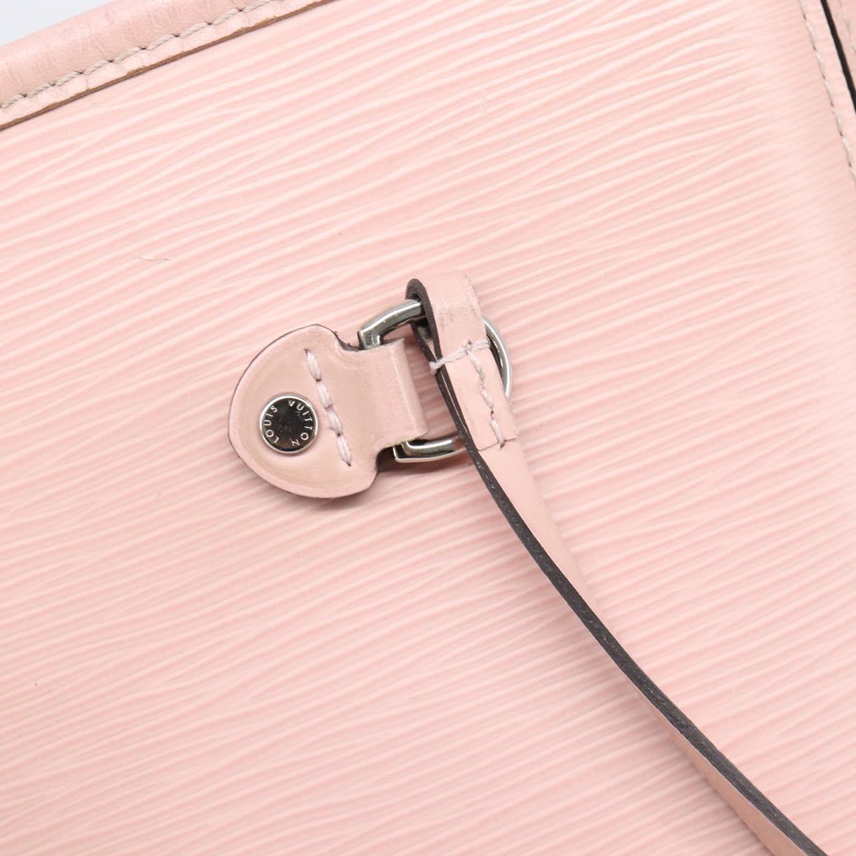 LOUIS VUITTON Epi Neverfull MM Tote Bag Rose Claire M41324 LV Auth 202826A
