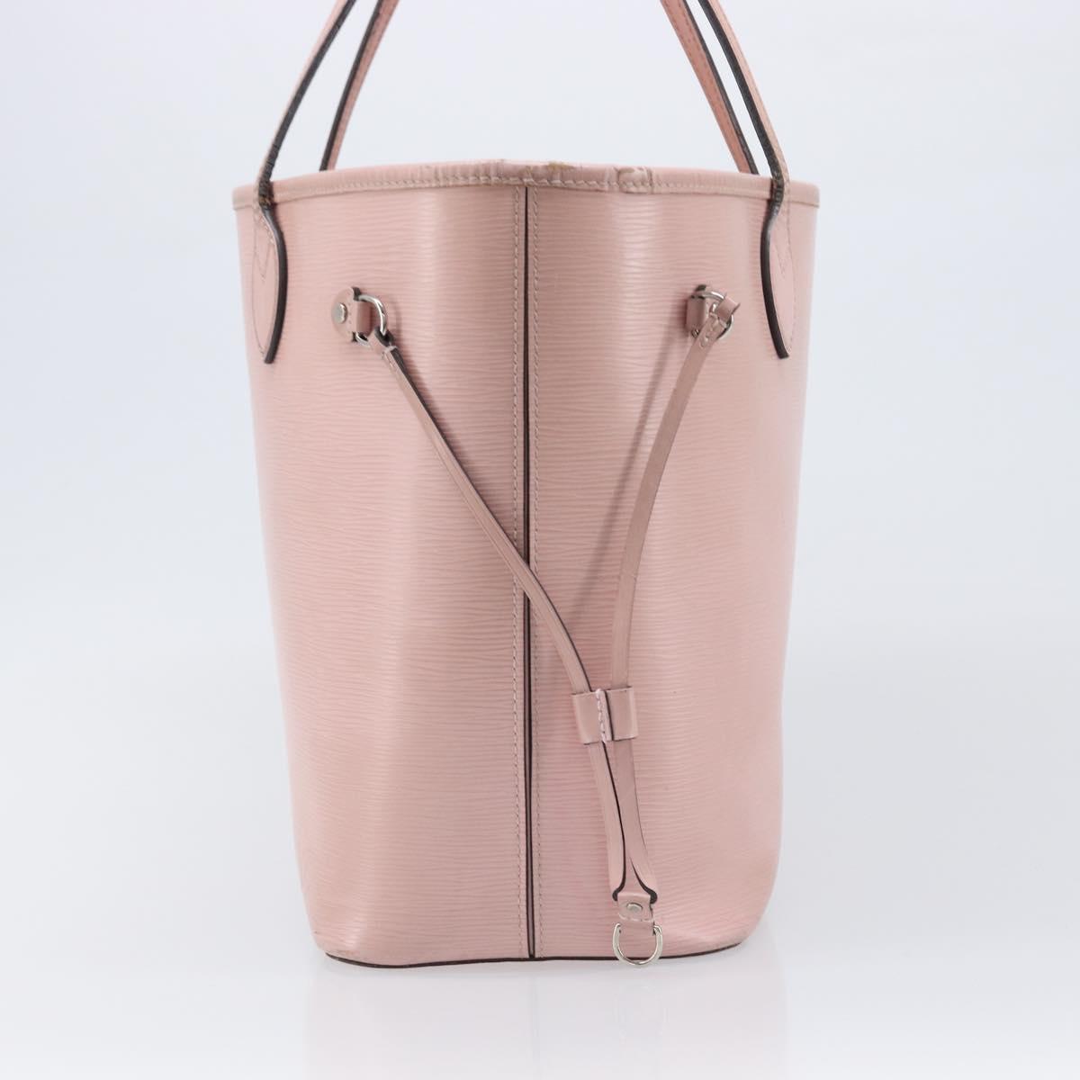 LOUIS VUITTON Epi Neverfull MM Tote Bag Rose Claire M41324 LV Auth 202826A