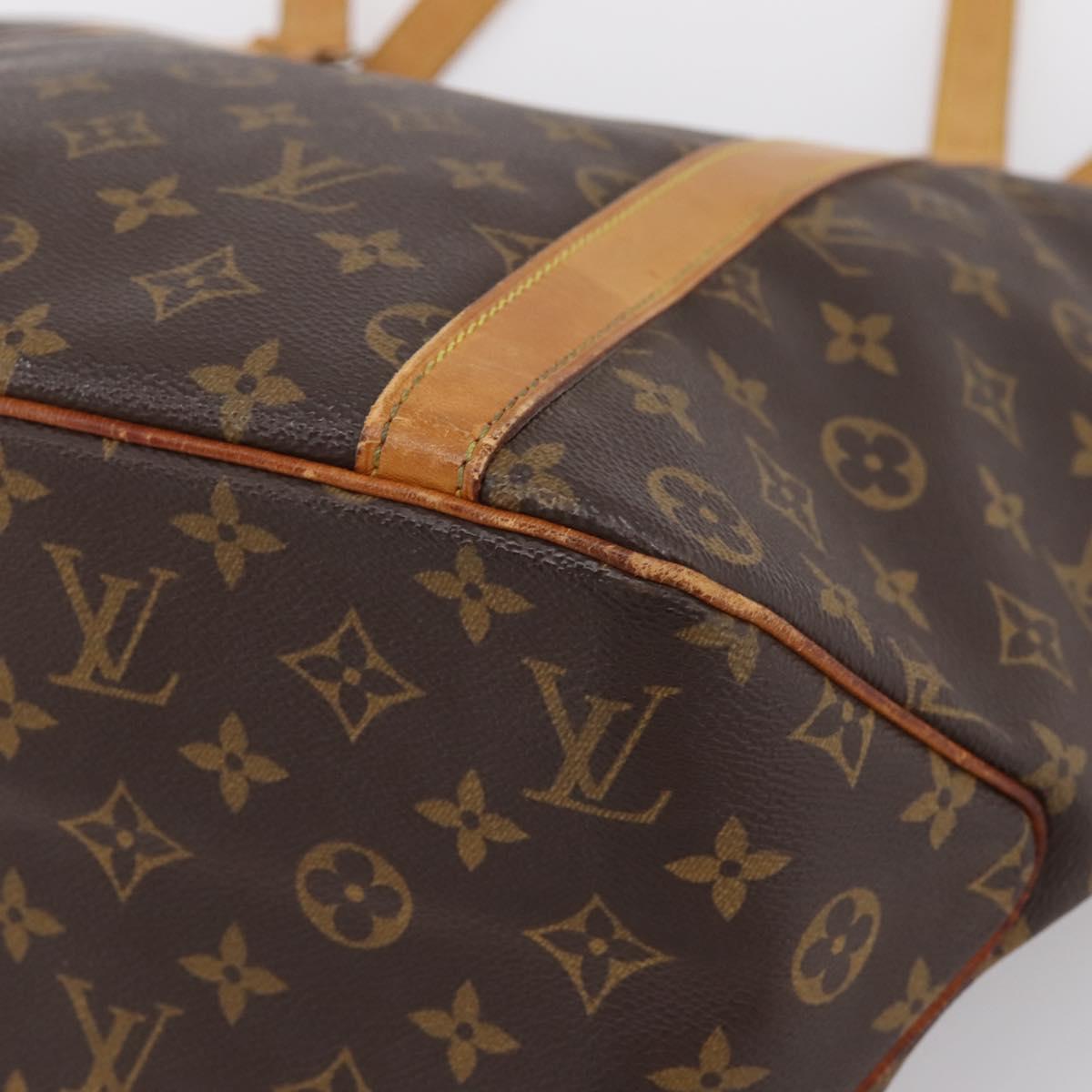 LOUIS VUITTON Monogram Sac Shopping Tote Bag M51108 LV Auth 202828