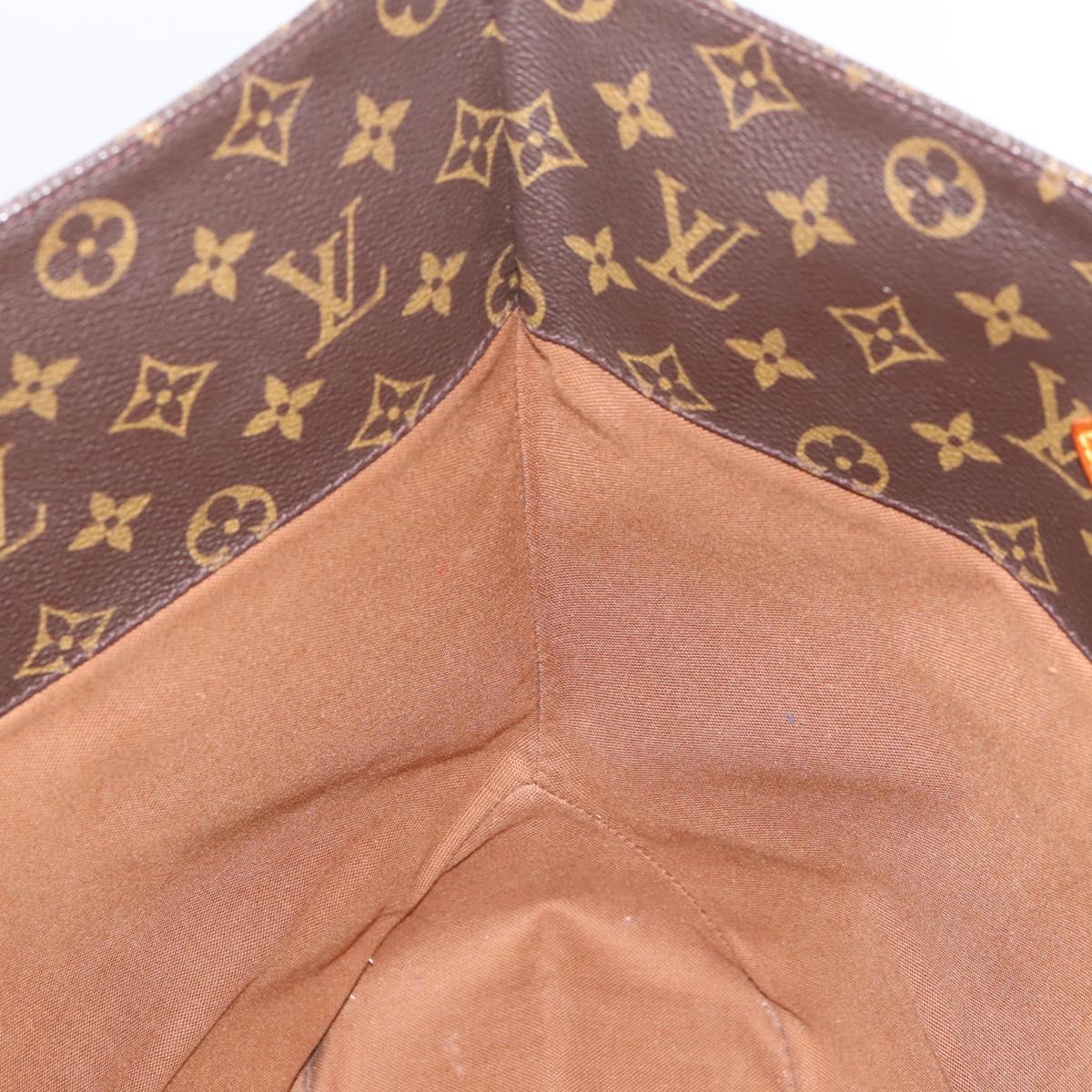 LOUIS VUITTON Monogram Sac Shopping Tote Bag M51108 LV Auth 202828