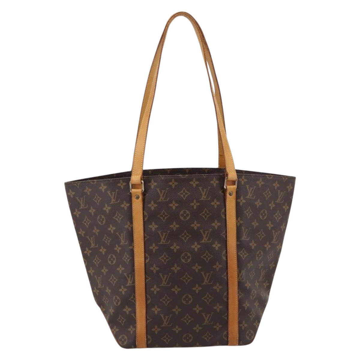 LOUIS VUITTON Monogram Sac Shopping Tote Bag M51108 LV Auth 202828