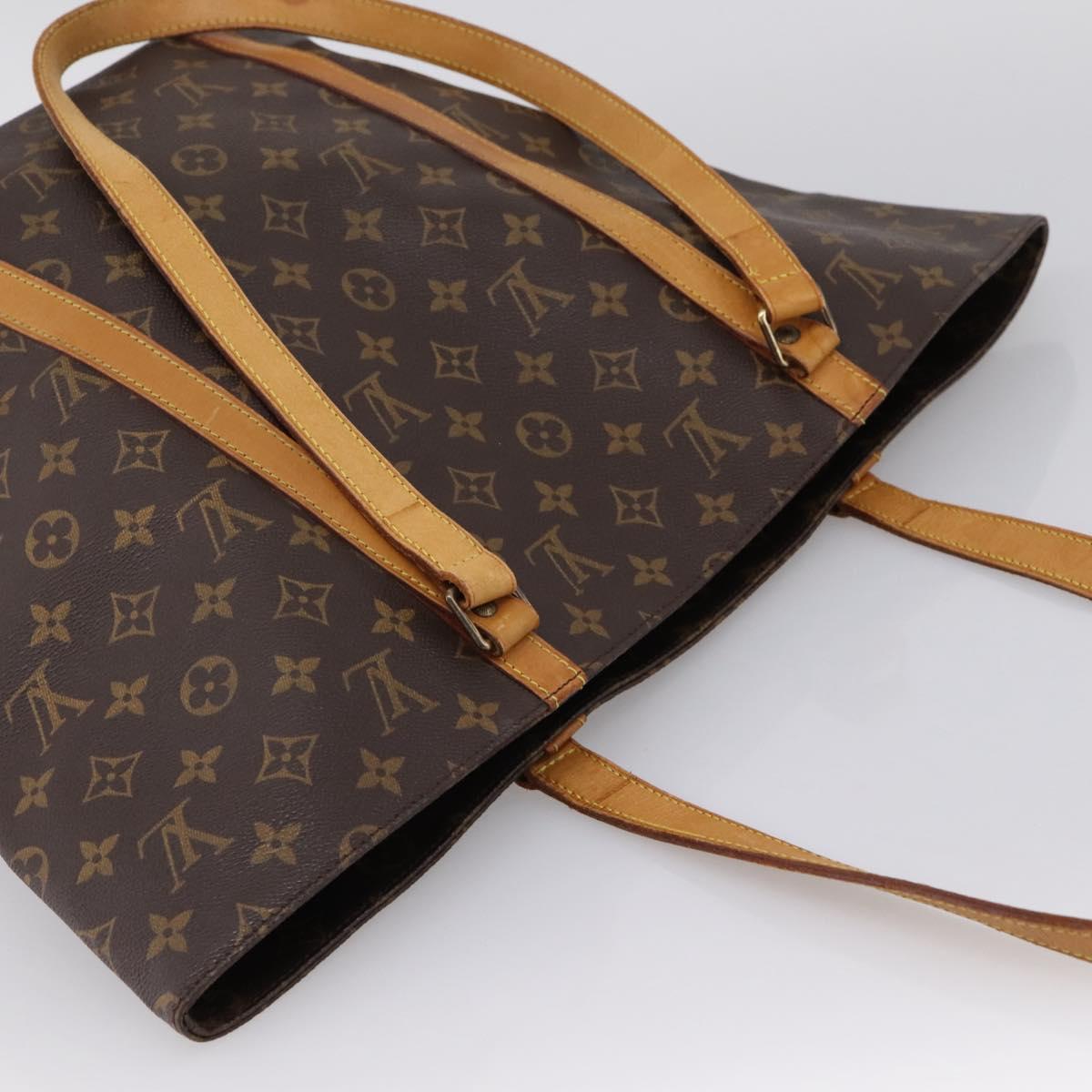 LOUIS VUITTON Monogram Sac Shopping Tote Bag M51108 LV Auth 202828