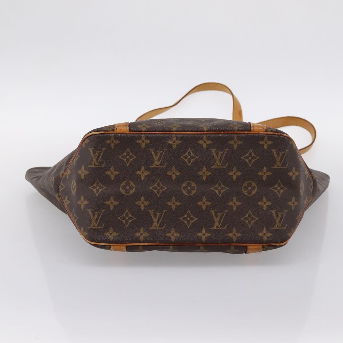 LOUIS VUITTON Monogram Sac Shopping Tote Bag M51108 LV Auth 202828