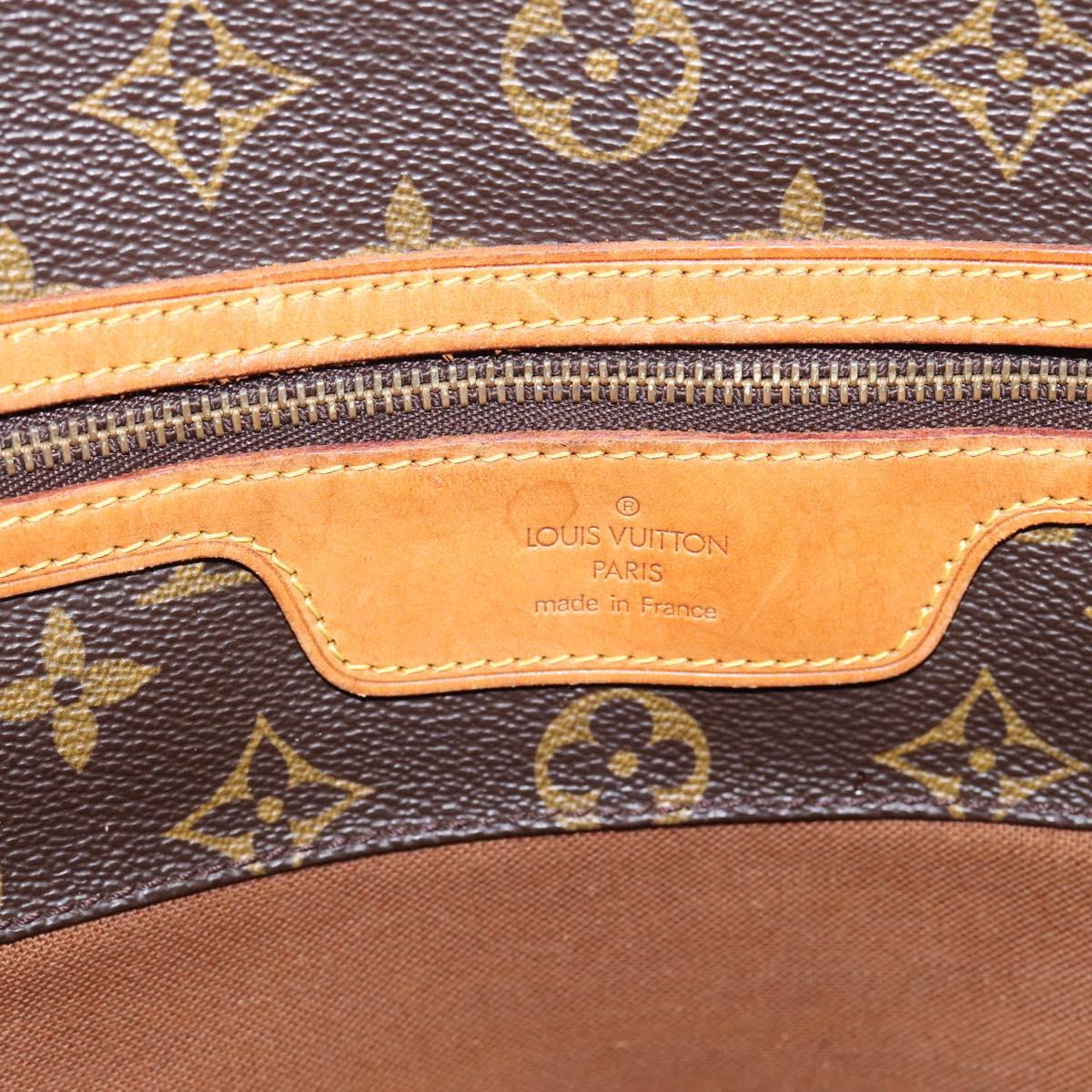 LOUIS VUITTON Monogram Sac Shopping Tote Bag M51108 LV Auth 202829