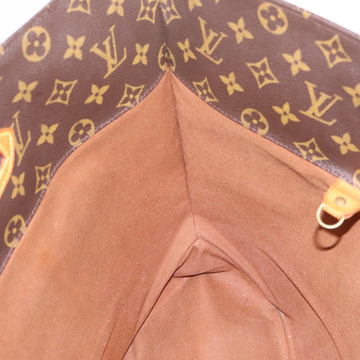 LOUIS VUITTON Monogram Sac Shopping Tote Bag M51108 LV Auth 202829