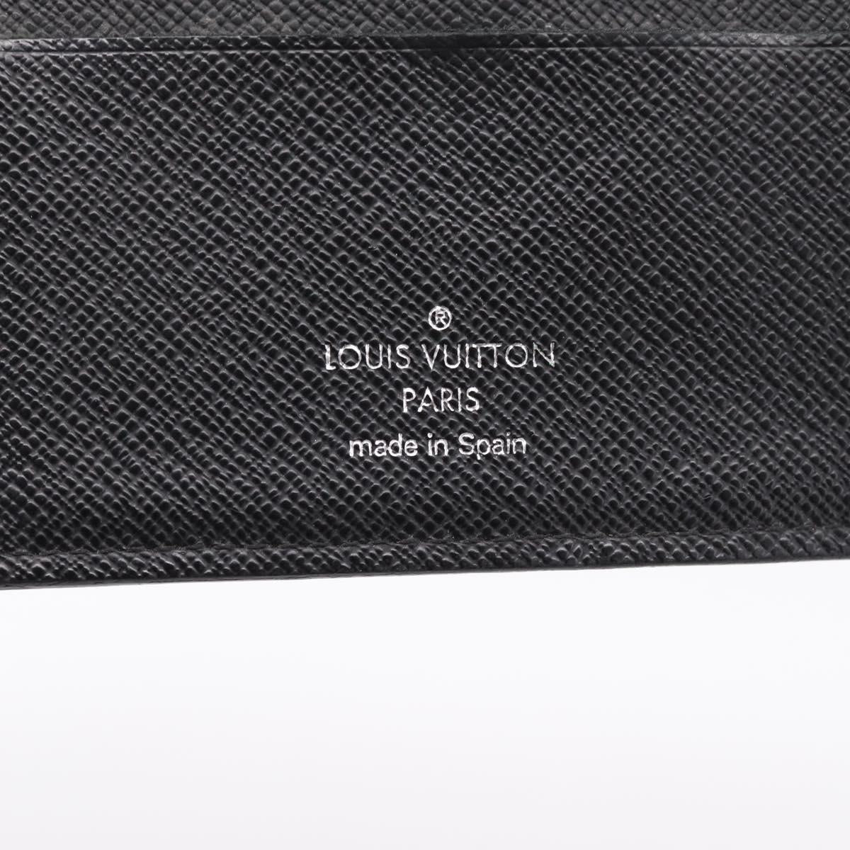 LOUIS VUITTON Monogram Eclipse Portefeuille Marco NM M62545 LV Auth 202834