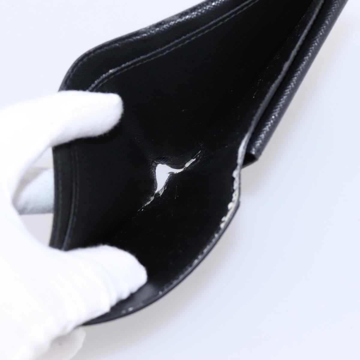 LOUIS VUITTON Monogram Eclipse Portefeuille Marco NM M62545 LV Auth 202834
