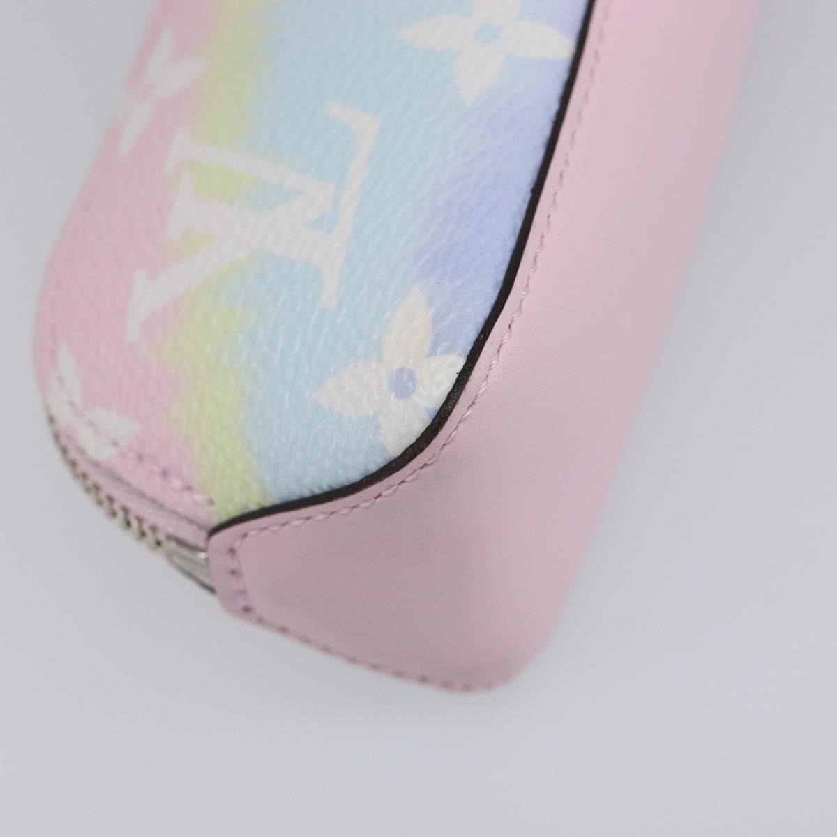 LOUIS VUITTON Monogram Escal Trousse Elizabeth Pen Case Pink GI0473 Auth 202836A