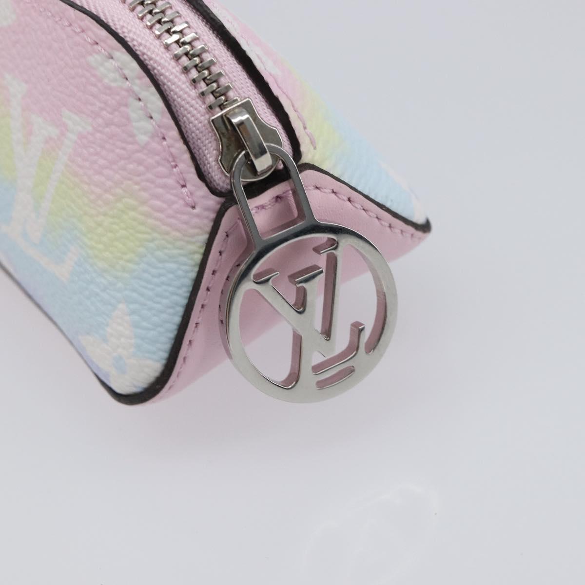 LOUIS VUITTON Monogram Escal Trousse Elizabeth Pen Case Pink GI0473 Auth 202836A