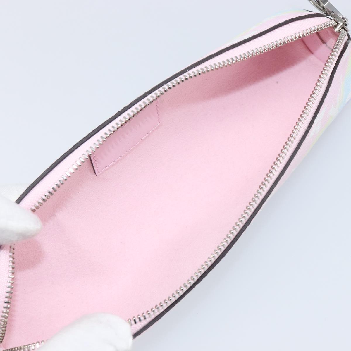 LOUIS VUITTON Monogram Escal Trousse Elizabeth Pen Case Pink GI0473 Auth 202836A