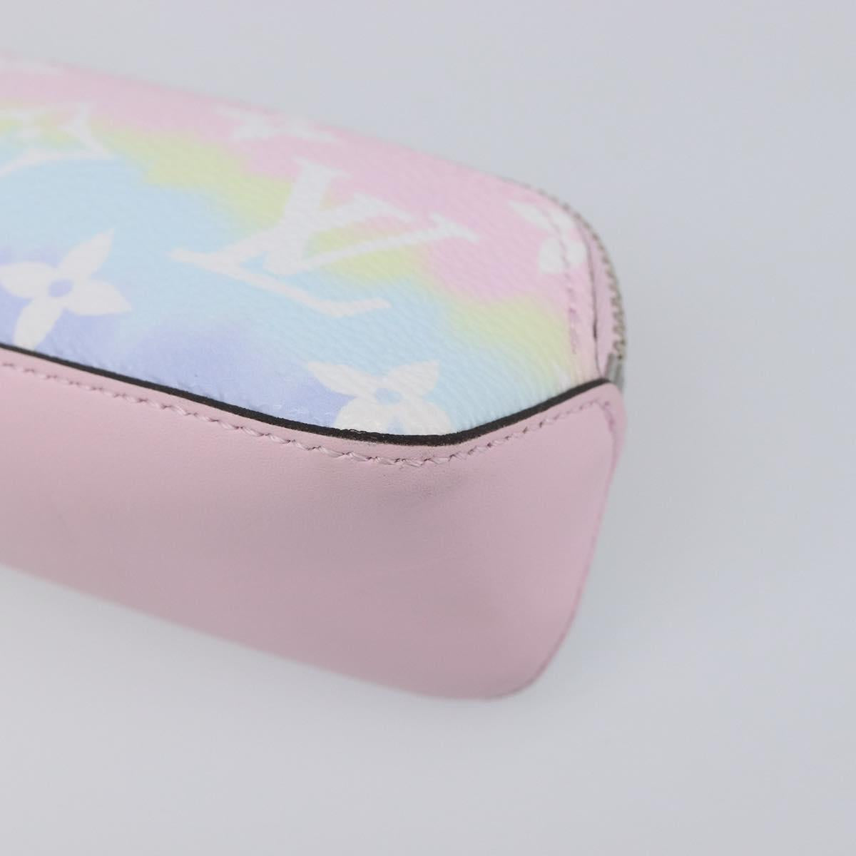 LOUIS VUITTON Monogram Escal Trousse Elizabeth Pen Case Pink GI0473 Auth 202836A