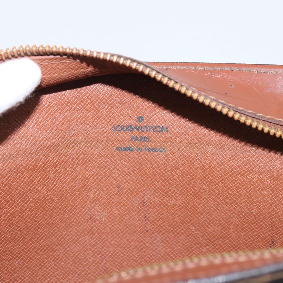 LOUIS VUITTON Monogram Pochette Homme Clutch Bag M51795 LV Auth 202842