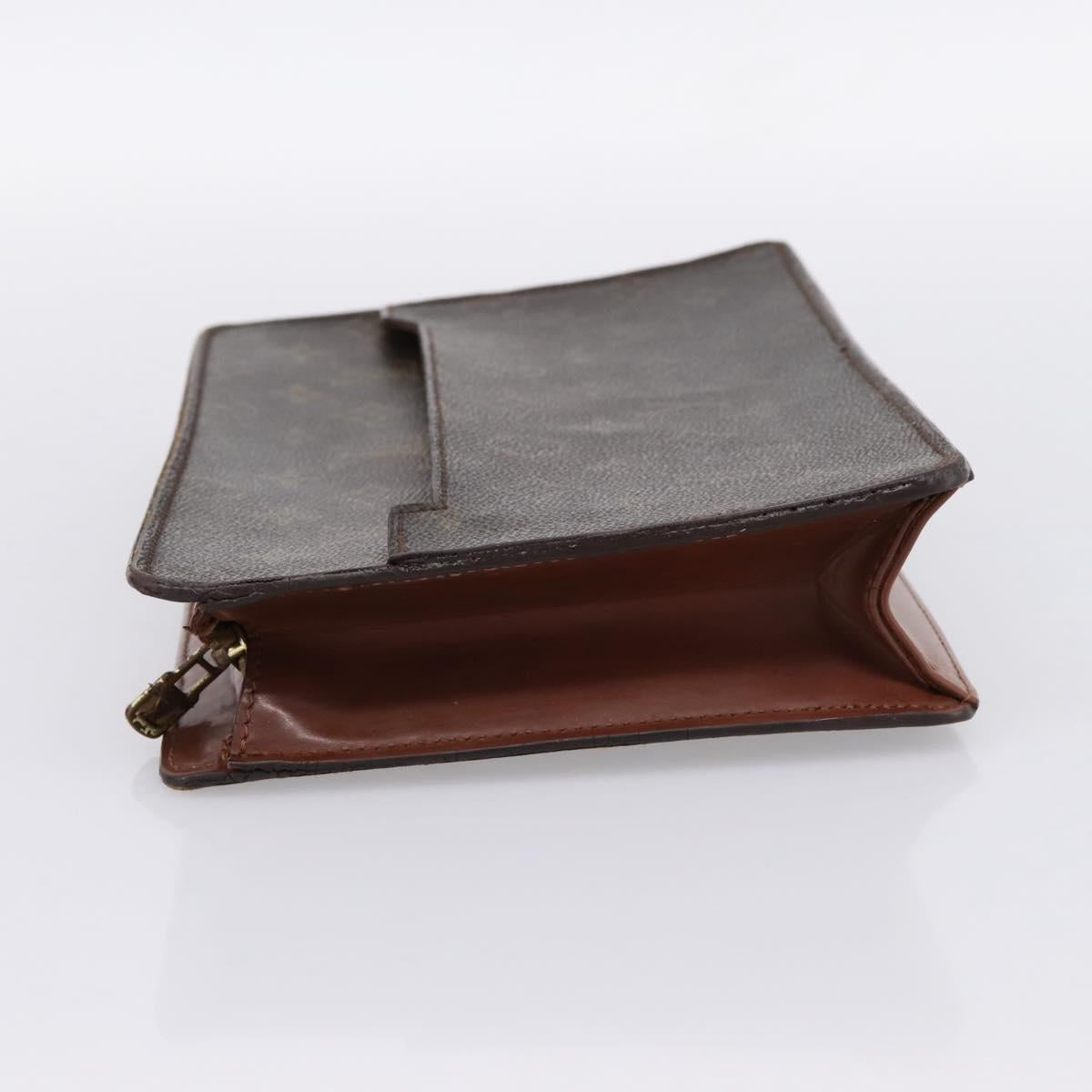 LOUIS VUITTON Monogram Pochette Homme Clutch Bag M51795 LV Auth 202842