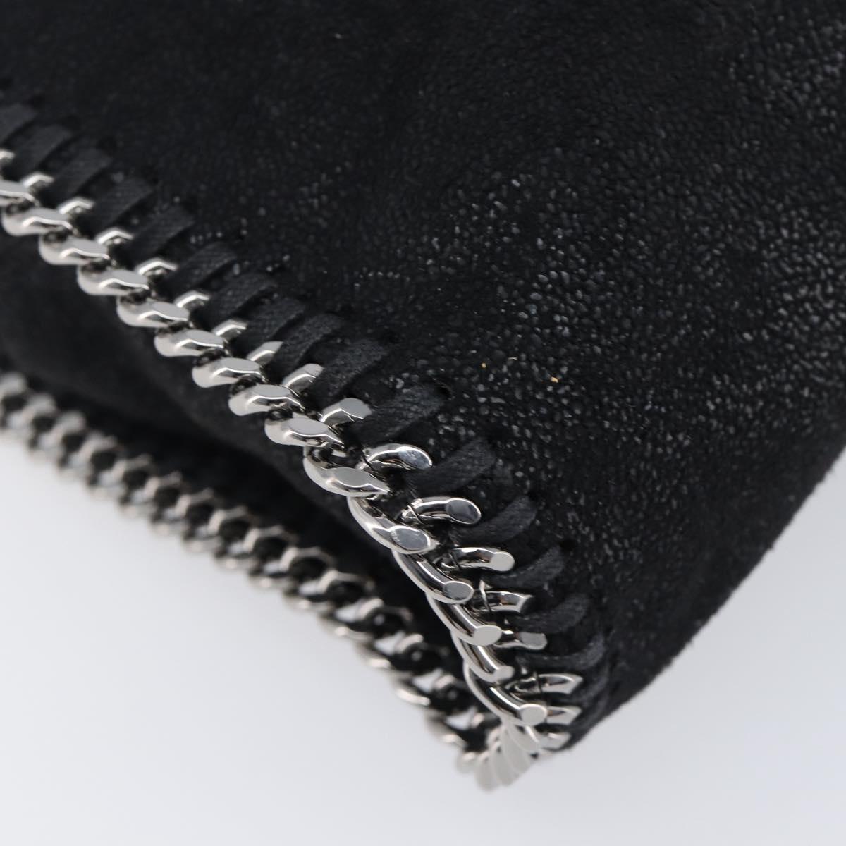 Stella MacCartney Falabella Tiny Chain Shoulder Bag 2way Black Auth 202845A