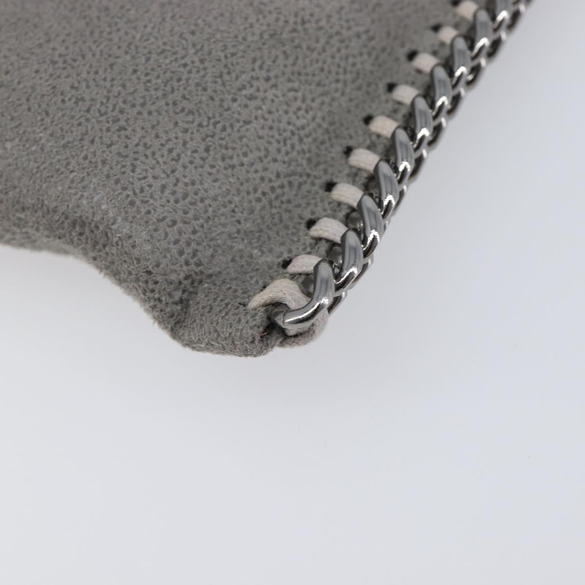 Stella MacCartney Falabella Micro Chain Shoulder Pouch Polyester Auth 202846V