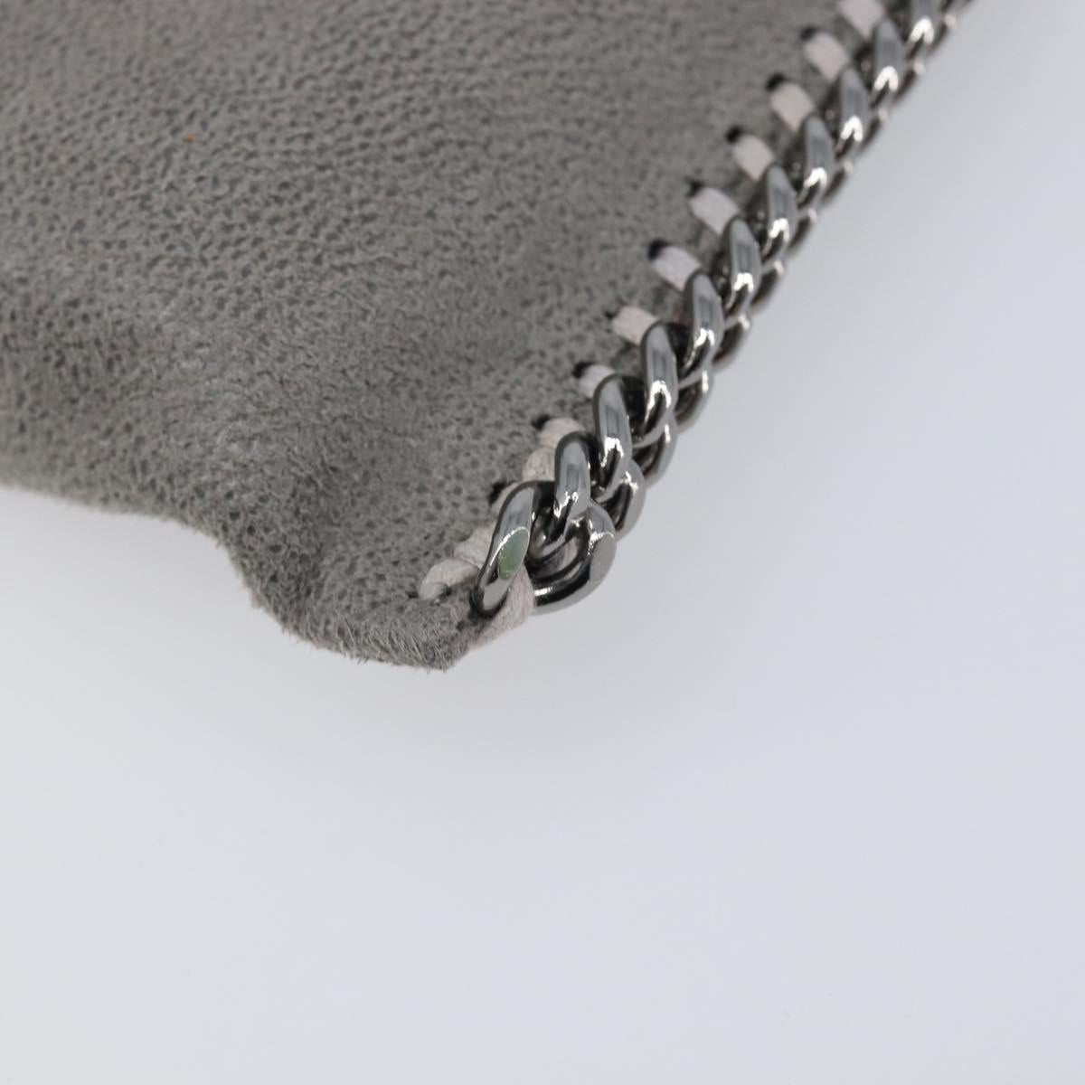 Stella MacCartney Falabella Micro Chain Shoulder Pouch Polyester Auth 202846V