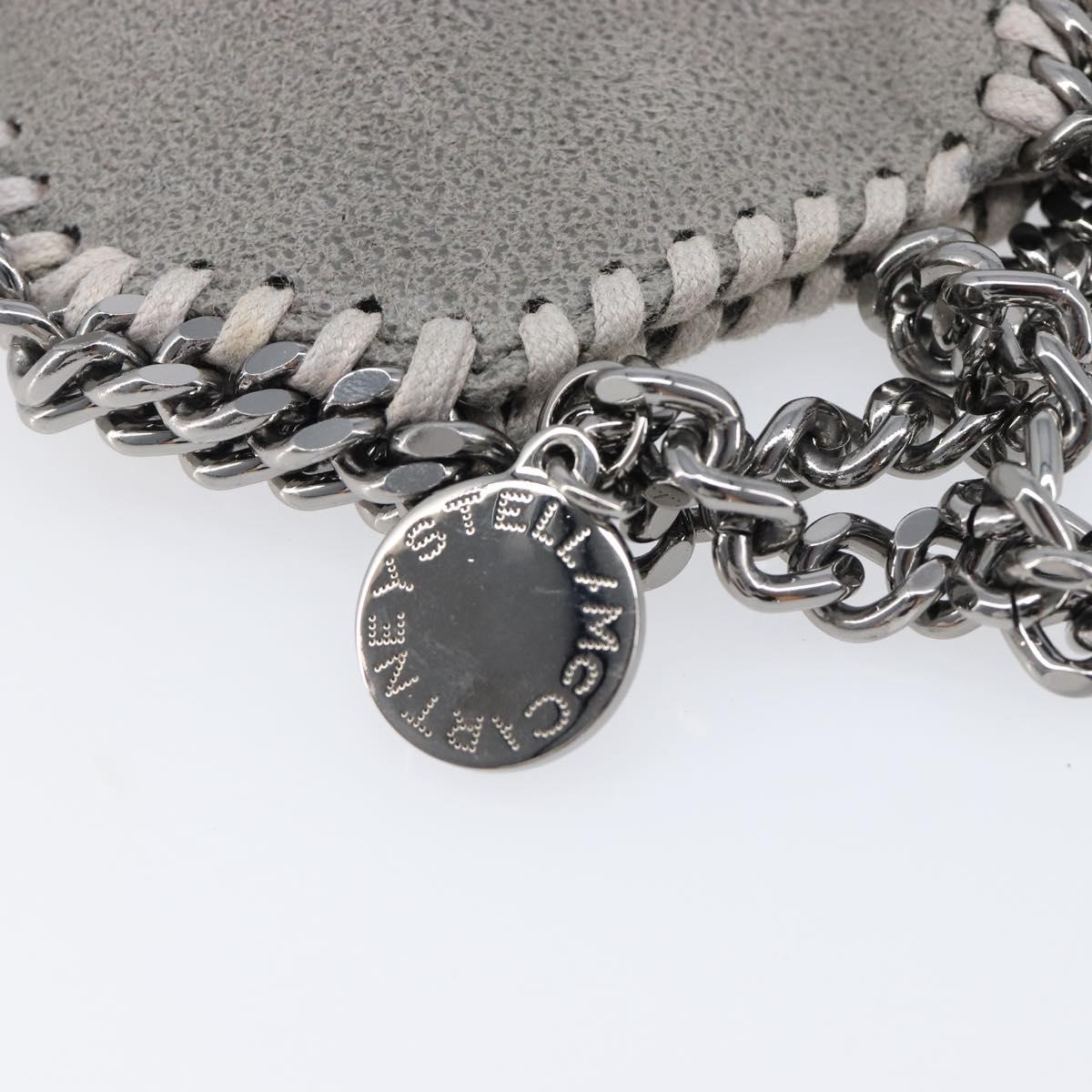 Stella MacCartney Falabella Micro Chain Shoulder Pouch Polyester Auth 202846V
