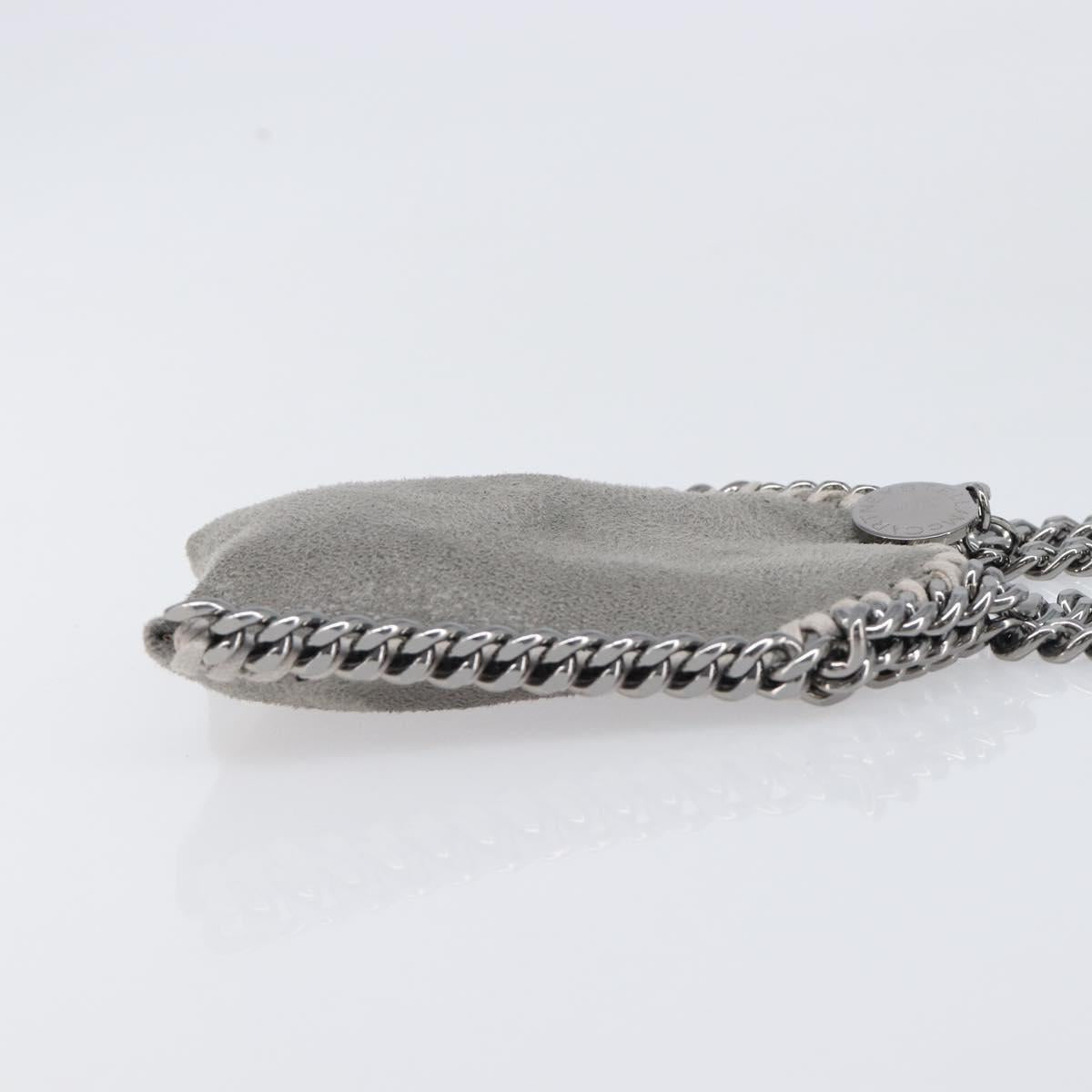 Stella MacCartney Falabella Micro Chain Shoulder Pouch Polyester Auth 202846V