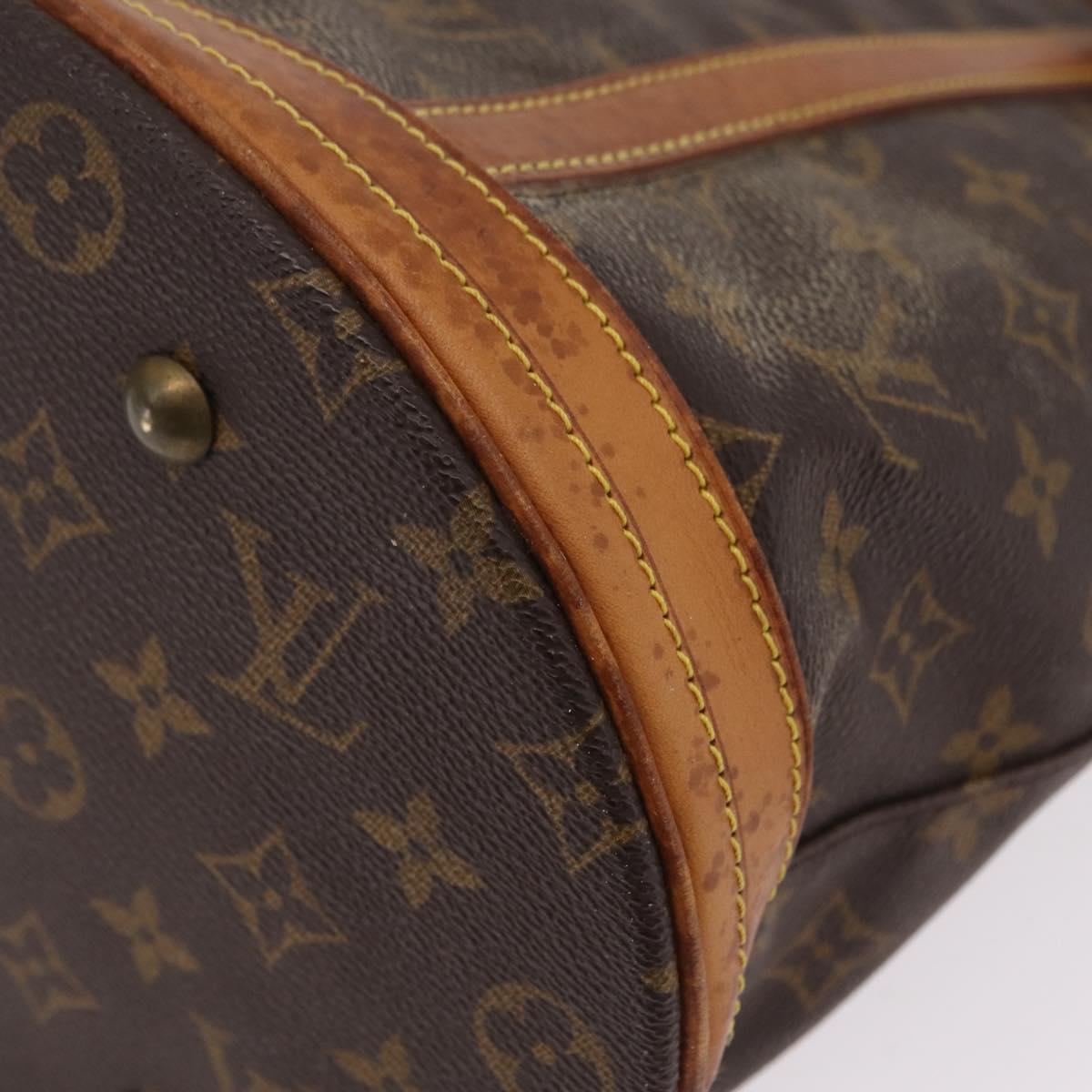 LOUIS VUITTON Monogram Bucket GM Shoulder Bag M42236 LV Auth 202847