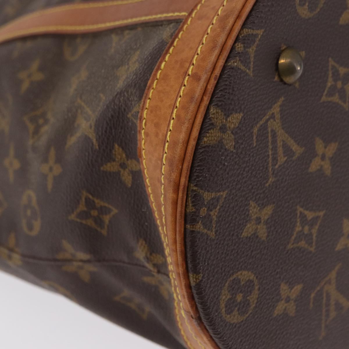 LOUIS VUITTON Monogram Bucket GM Shoulder Bag M42236 LV Auth 202847
