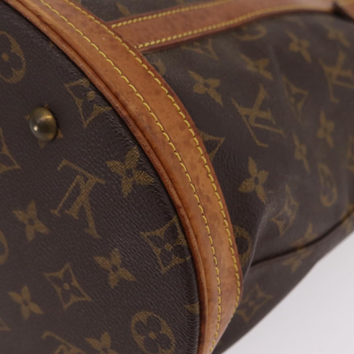 LOUIS VUITTON Monogram Bucket GM Shoulder Bag M42236 LV Auth 202847