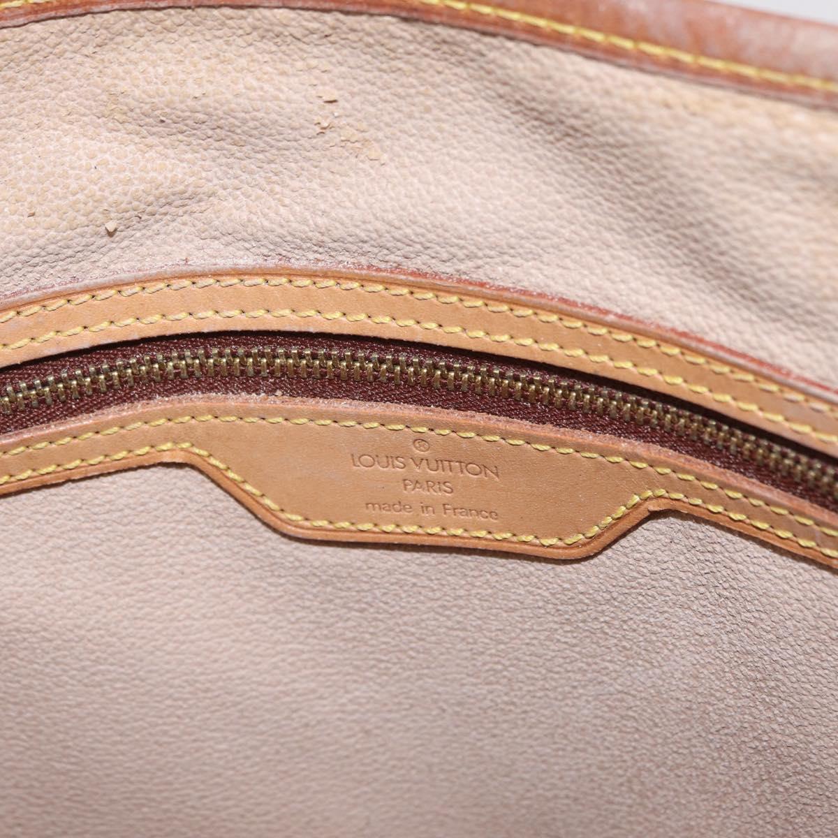 LOUIS VUITTON Monogram Bucket GM Shoulder Bag M42236 LV Auth 202847