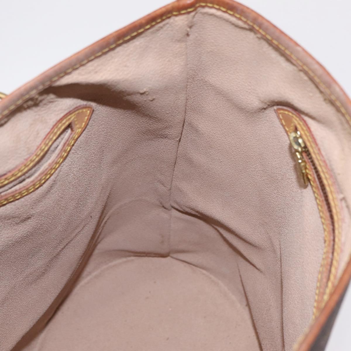 LOUIS VUITTON Monogram Bucket GM Shoulder Bag M42236 LV Auth 202847