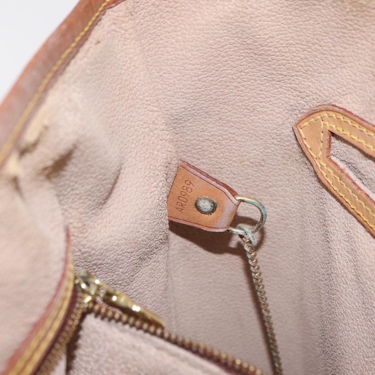 LOUIS VUITTON Monogram Bucket GM Shoulder Bag M42236 LV Auth 202847