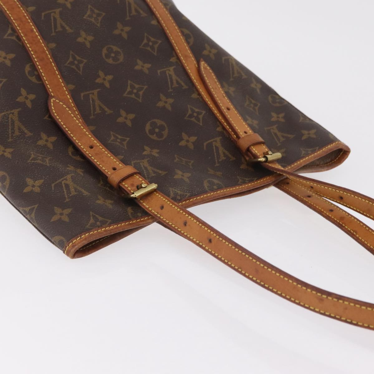 LOUIS VUITTON Monogram Bucket GM Shoulder Bag M42236 LV Auth 202847