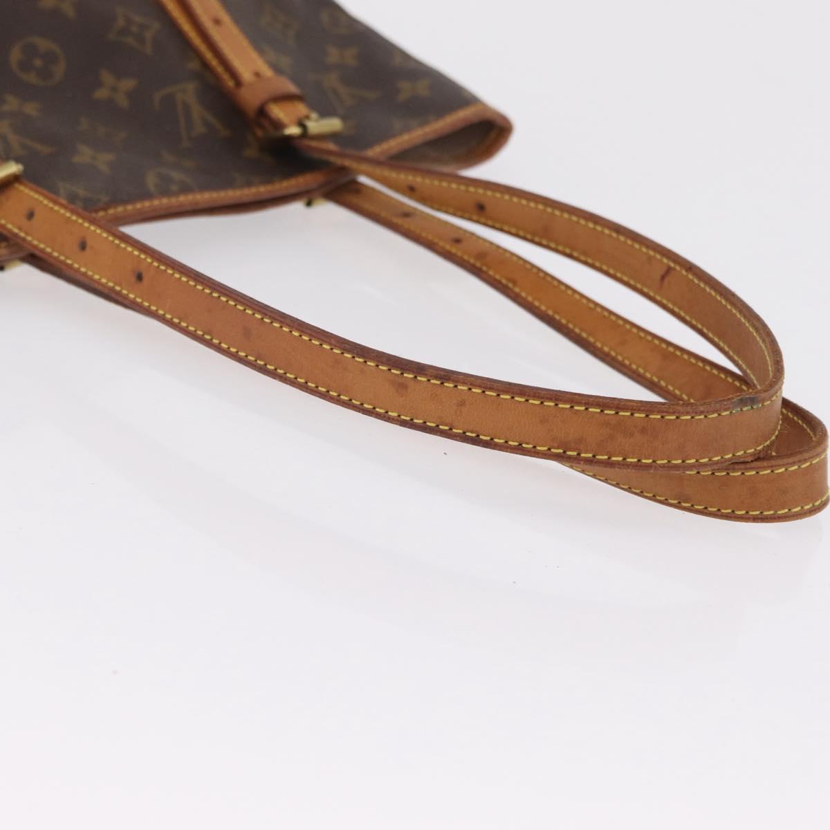 LOUIS VUITTON Monogram Bucket GM Shoulder Bag M42236 LV Auth 202847