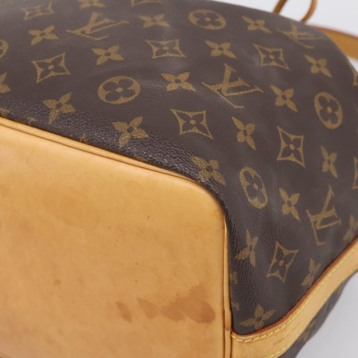 LOUIS VUITTON Monogram Petit Noe Shoulder Bag M42226 LV Auth 202849V