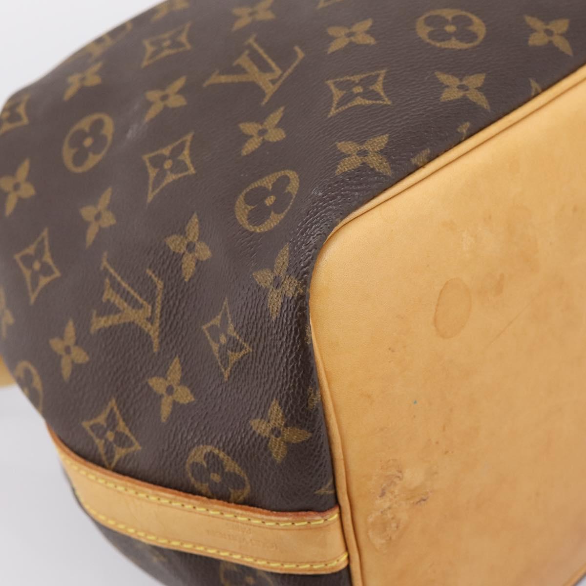 LOUIS VUITTON Monogram Petit Noe Shoulder Bag M42226 LV Auth 202849V