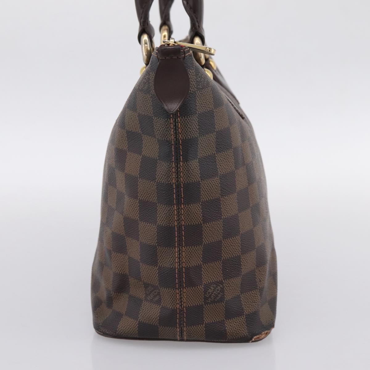 LOUIS VUITTON Damier Ebene Saleya PM Tote Bag N51183 LV Auth 202851