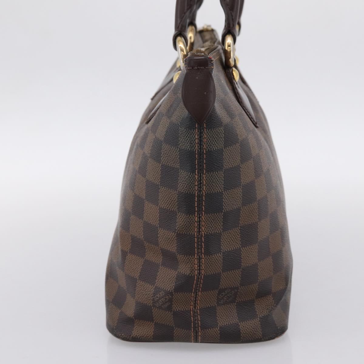 LOUIS VUITTON Damier Ebene Saleya PM Tote Bag N51183 LV Auth 202851