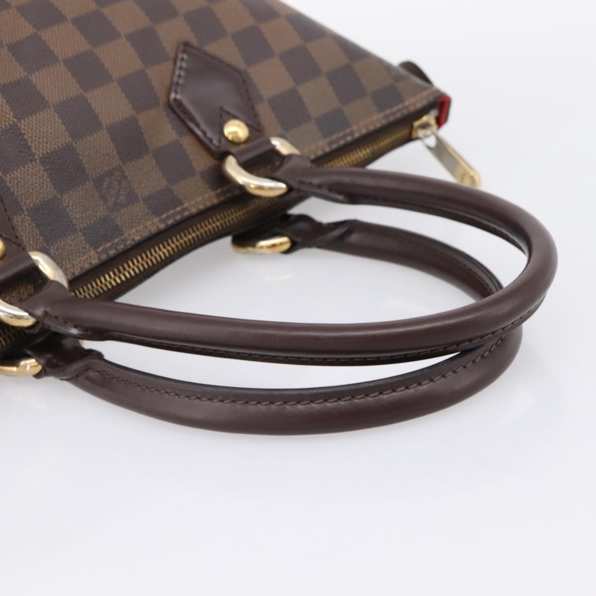 LOUIS VUITTON Damier Ebene Saleya PM Tote Bag N51183 LV Auth 202851