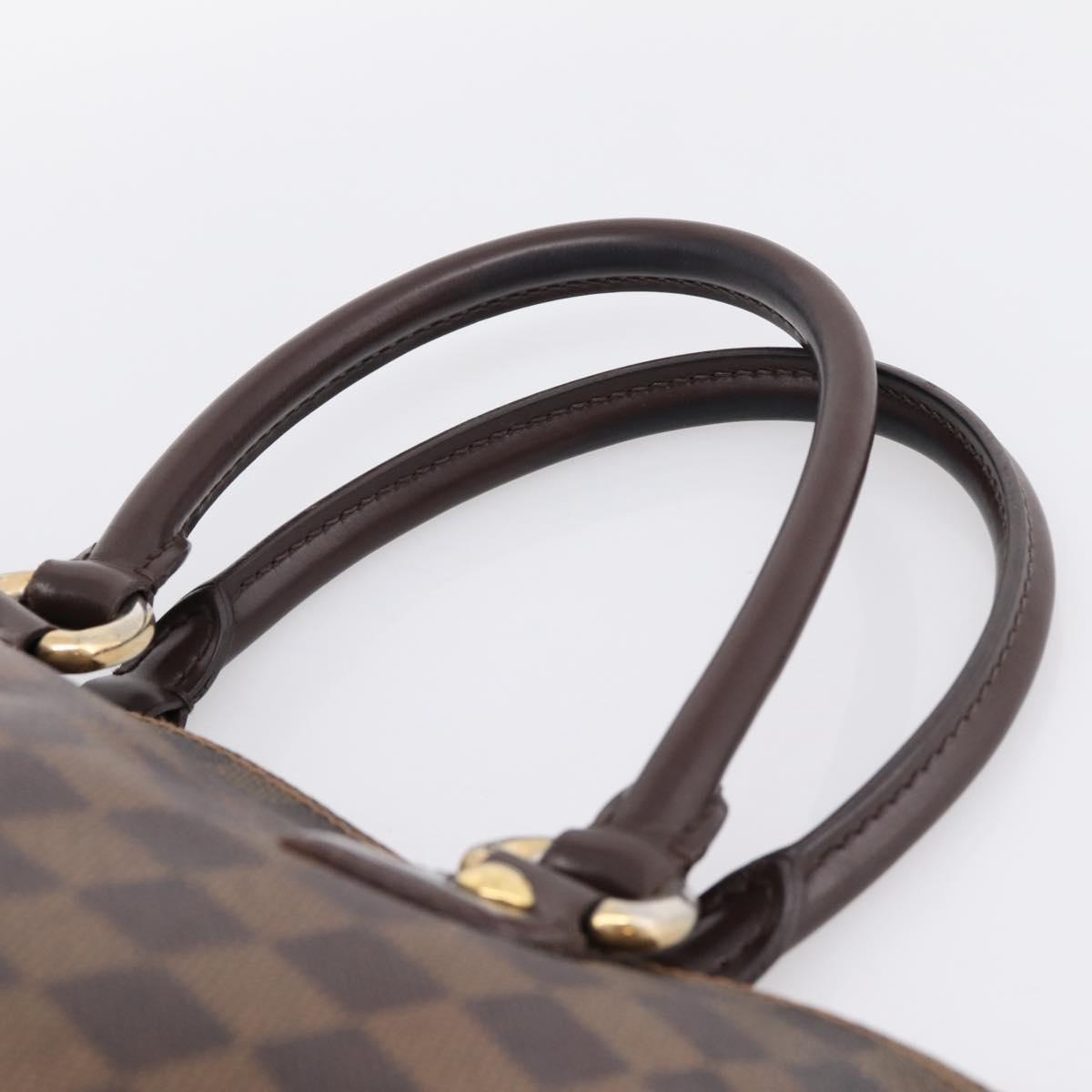LOUIS VUITTON Damier Ebene Saleya PM Tote Bag N51183 LV Auth 202851