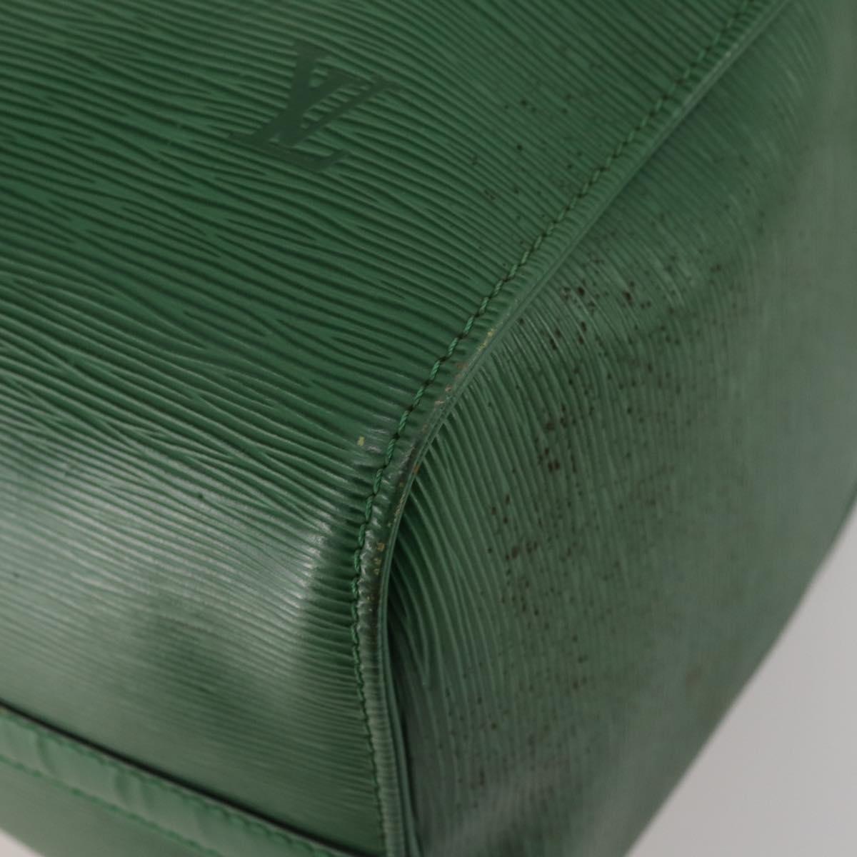 LOUIS VUITTON Epi Keepall 45 Boston Bag Green M42974 LV Auth 202856
