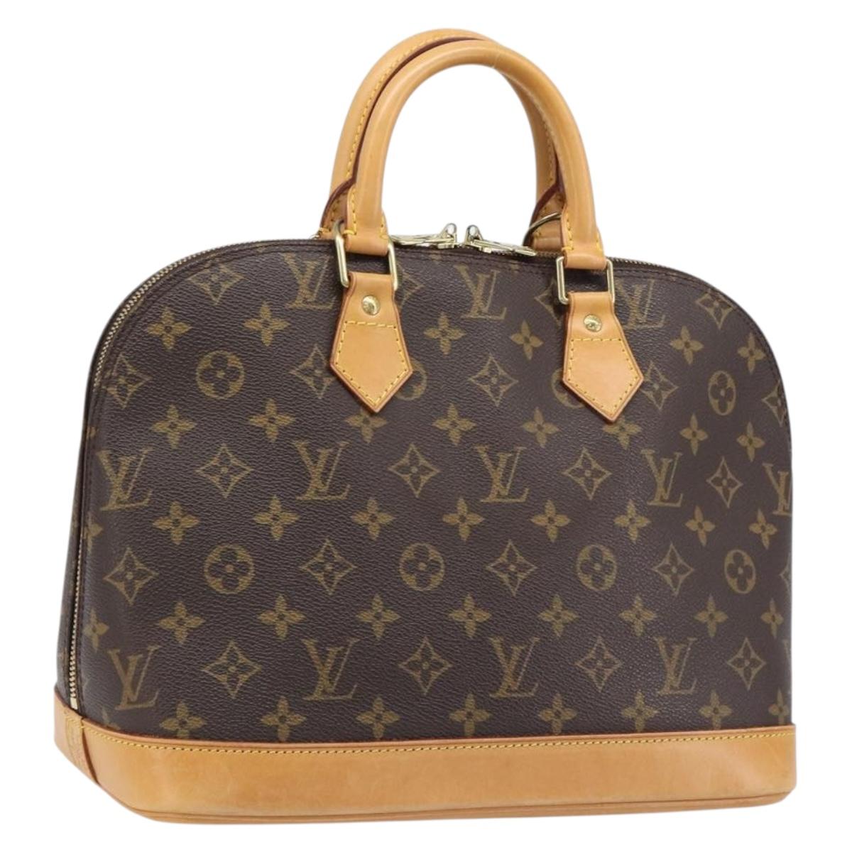 LOUIS VUITTON Monogram Alma Hand Bag M51130 LV Auth 202858A