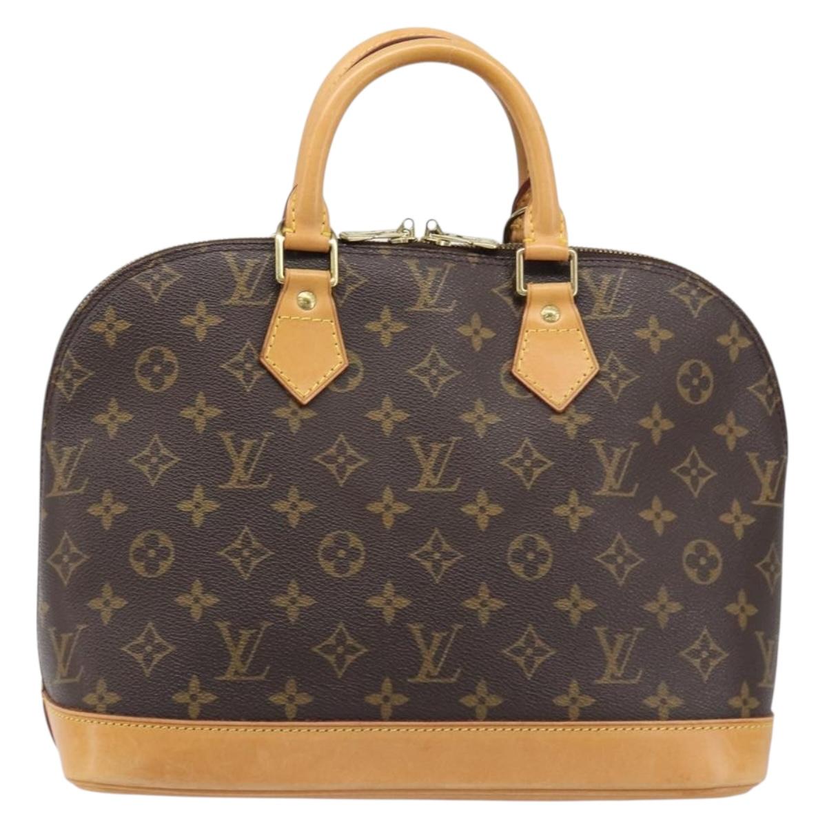 LOUIS VUITTON Monogram Alma Hand Bag M51130 LV Auth 202858A